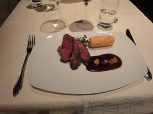 Rein deer with potato crocket