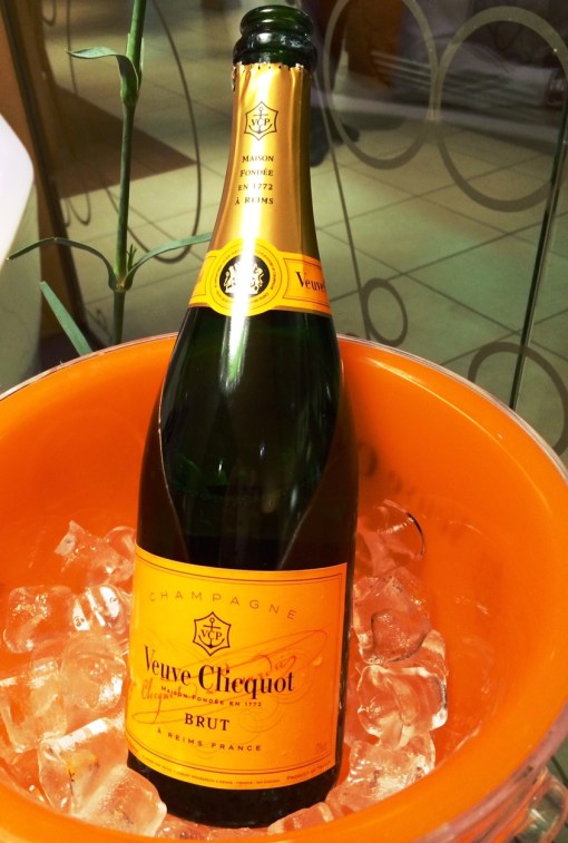 Veuve Clicquot champagne