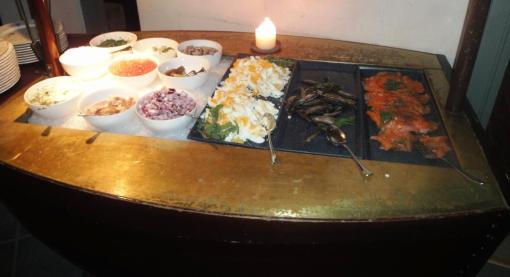 Fish buffet at Sundmans Krog