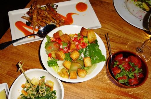 Green salad at Goce - reijosfood.com