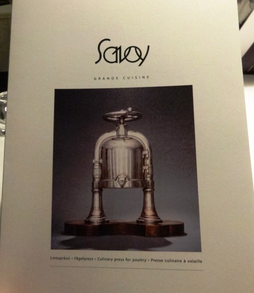 Savoy menu - reijosfood.com