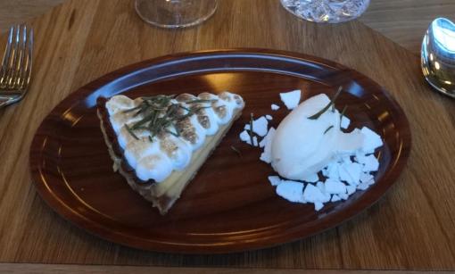 Lemon tart at Bronda - reijosfood.com