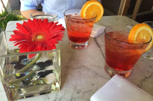 Campari Soda at Toscanini - reijosfood.com