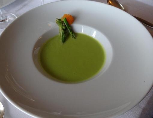 Asparagus soup at Havis - reijosfood.com