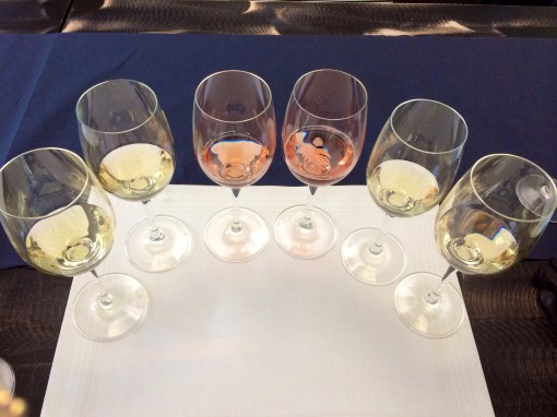 Champagne glasses at Taste of Helsinki - reijosfood.com