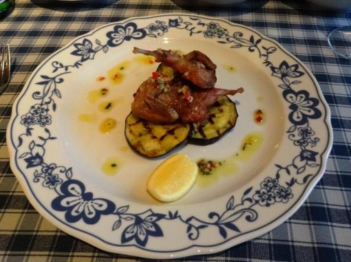 Quail at La Bottega - reijosfood.com