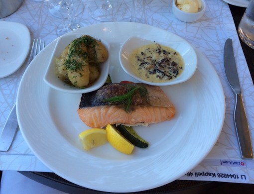 Smoked salmon at Kappeli - reijosfood.com