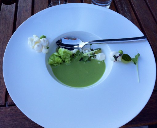 Cucumber soup at Faro - reijosfood.com