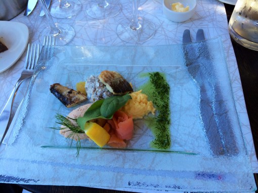 Fish assortment at Kappeli - reijosfood.com