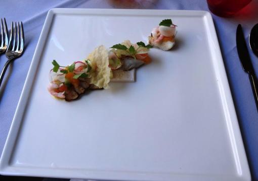 Fish starter at Ragu - reijosfood.com