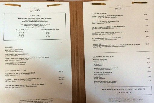 Menu at Grotesk - reijosfood.com