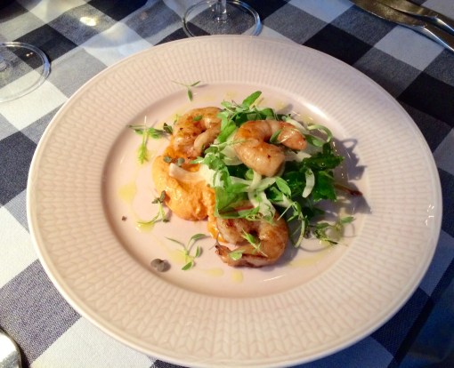 King prawns at Strindberg - reijosfood.com