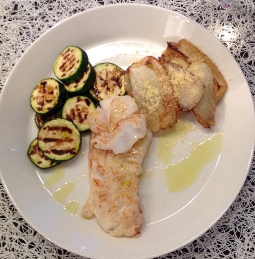 Cod, fennel and zuccini - reijosfood.com