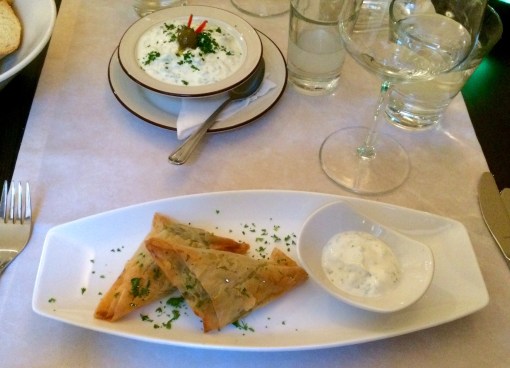 Cheese pie at El Greco - reijosfood.com