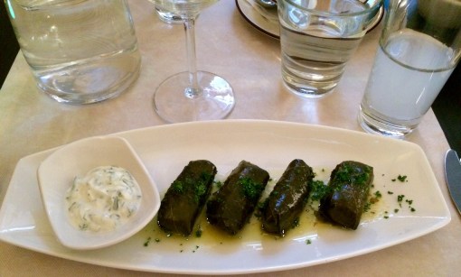 Dolmades at El Greco - reijosfood.com