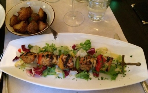 Souvlaki at El Greco - reijosfood.com