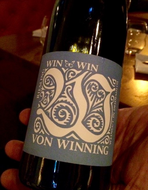 Riesling at Rikhards - reijosfood.com