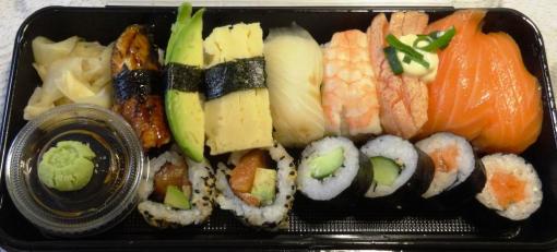 Large Assortment at Hanko Sushi