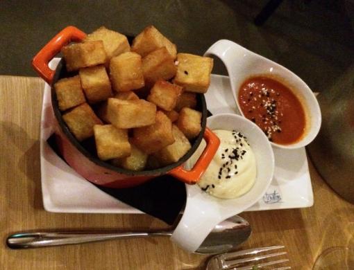 Patatas Bravas at Pastor - reijosfood.com