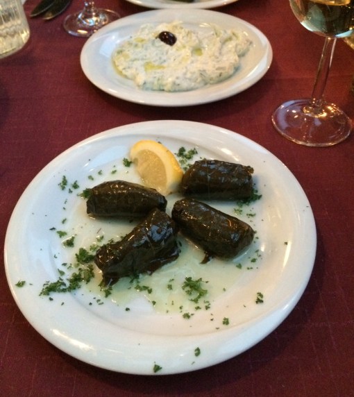 Dolmades at Minos - reijosfood.com
