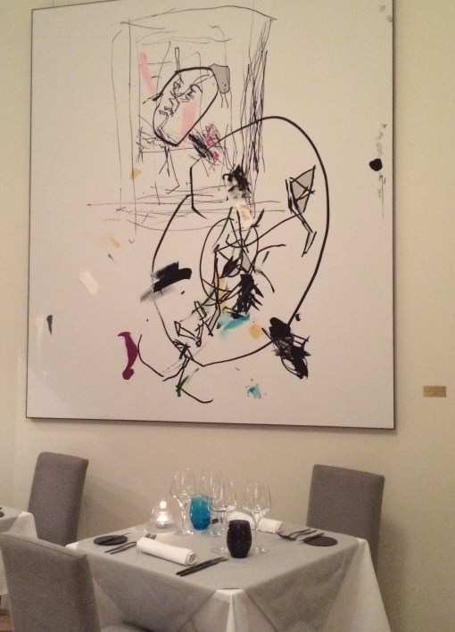 Painting at Ragu - reijosfood.com