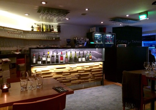 Copas y Tapas upper dining room