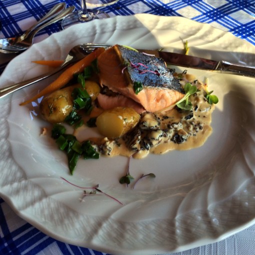 Salmon at Saari - reijosfood.com