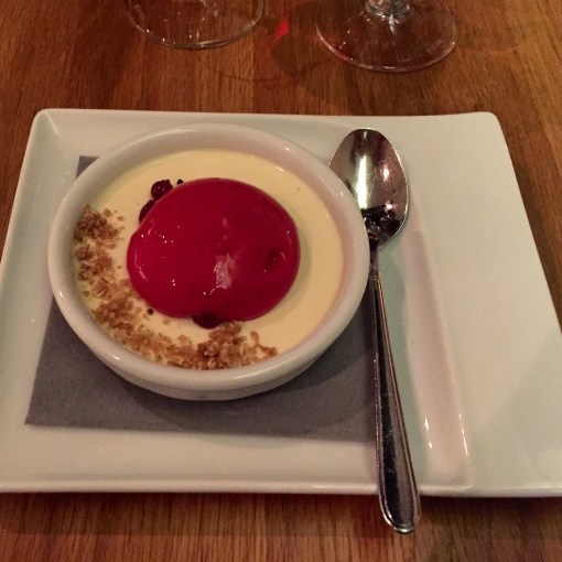 Pannacotta at Copas y Tapas - reijosfood.com