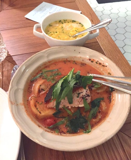 Fish stew and risotto at Bronda - reijosfood.com